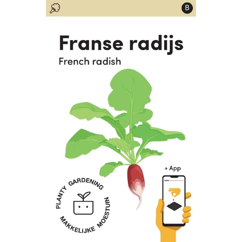 Makkelijke Moestuin Radish French Breakfast 3