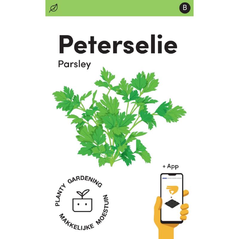 Makkelijke Moestuin Peterselie Amsterdamse Snij