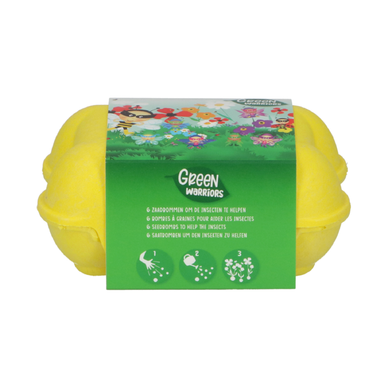 Green Warriors® Egg box zaadbommen 24St. in Display