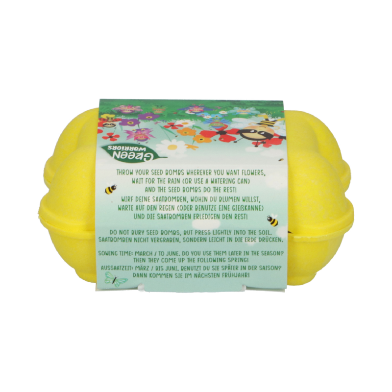 Green Warriors® Egg box zaadbommen 24St. in Display