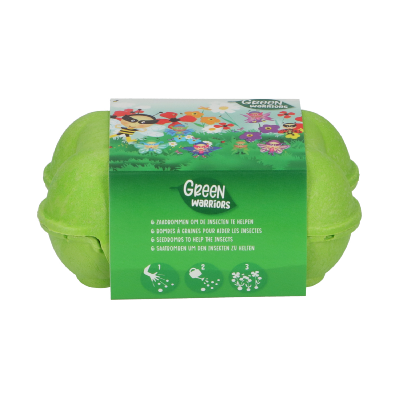 Green Warriors® Egg box zaadbommen 24St. in Display