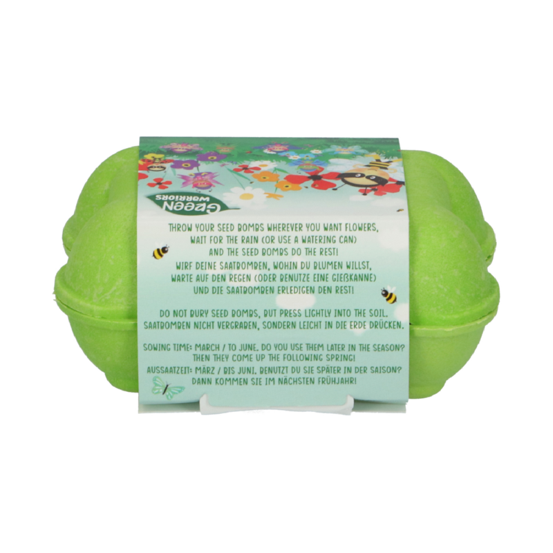Green Warriors® Egg box zaadbommen 24St. in Display