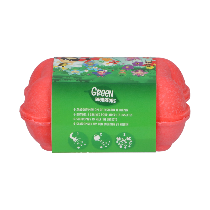 Green Warriors® Egg box zaadbommen 24St. in Display