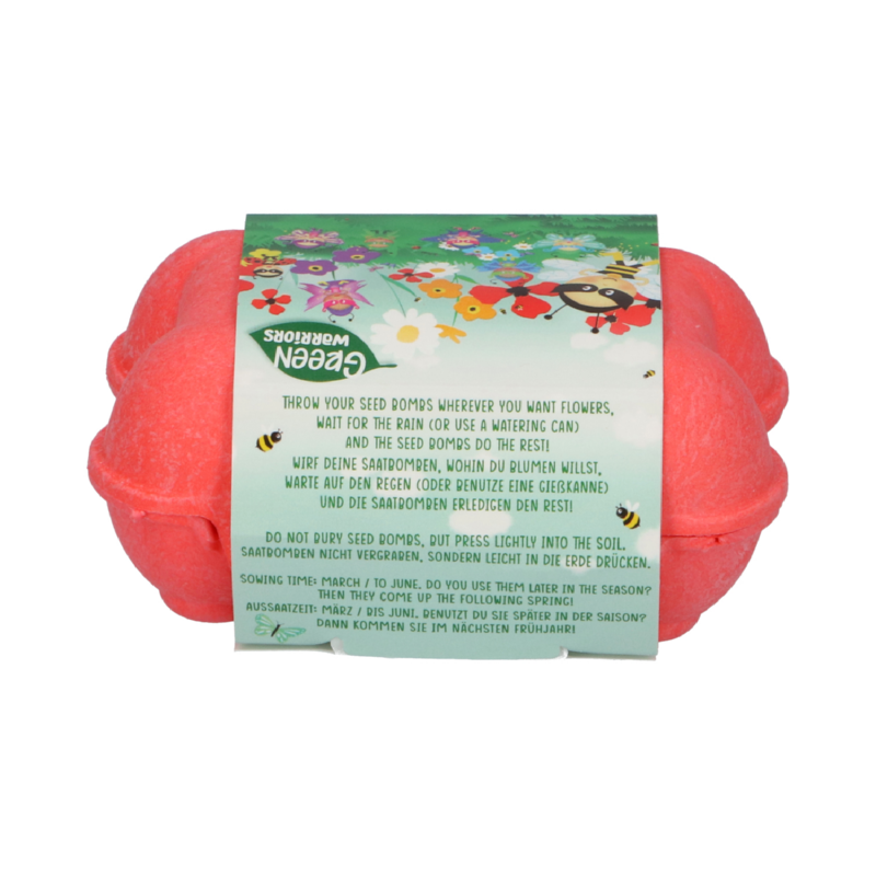Green Warriors® Egg box zaadbommen 24St. in Display