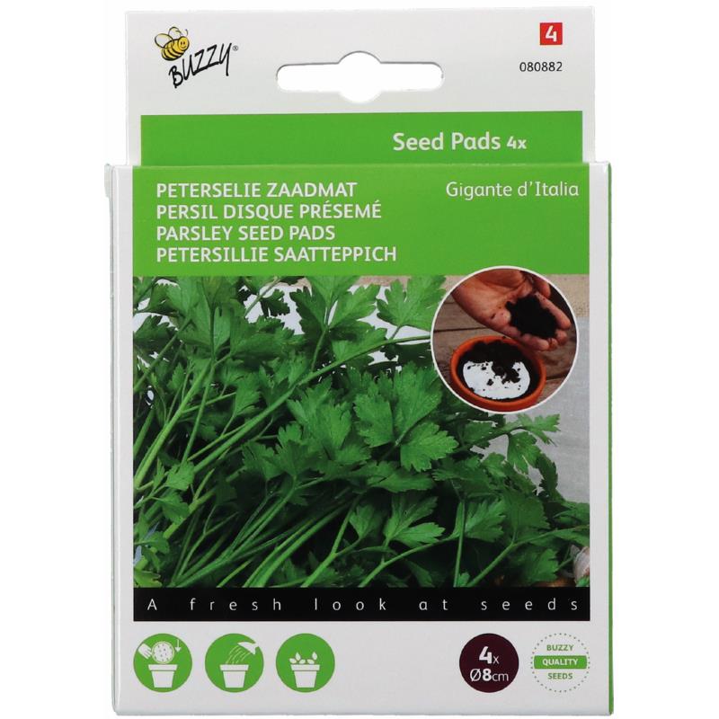 Buzzy® Seed Pads Parsley Gigante d'Italia 4x 8cm