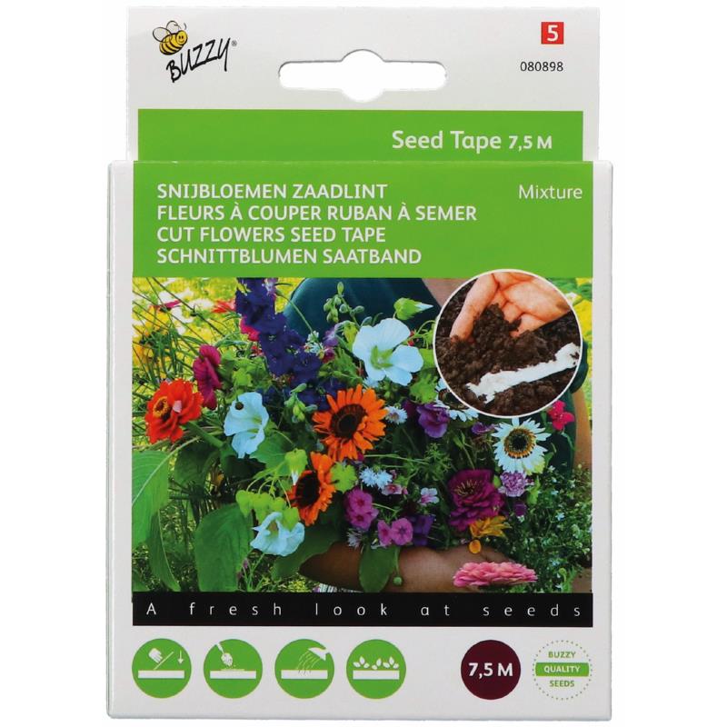 Buzzy® Seed Tape Cut flowers Mixture