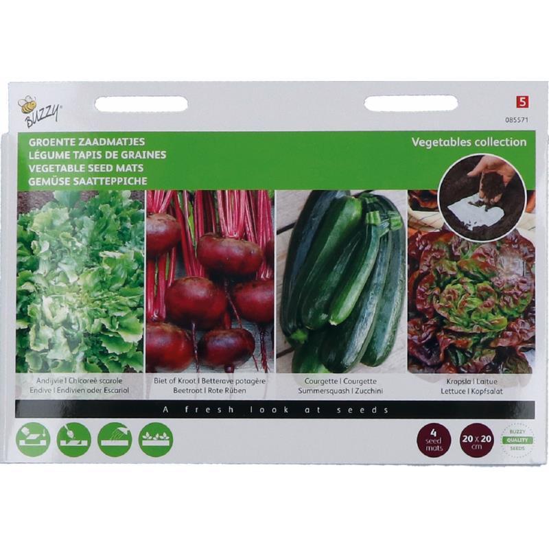 Buzzy® Seed Mats Vegetables