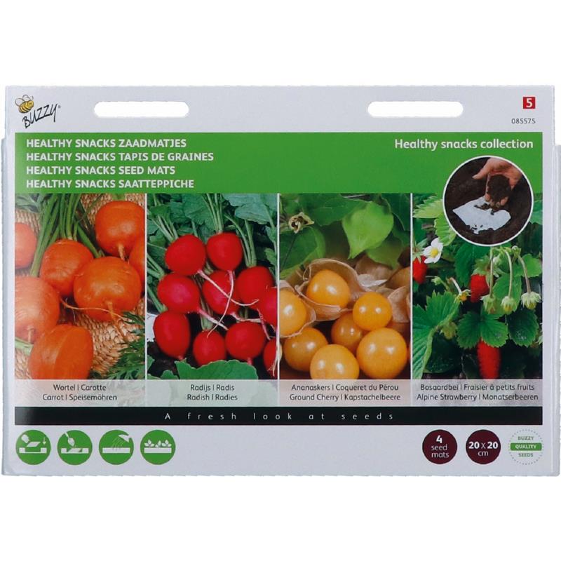 Buzzy® Seed Mats Healthy Snacks