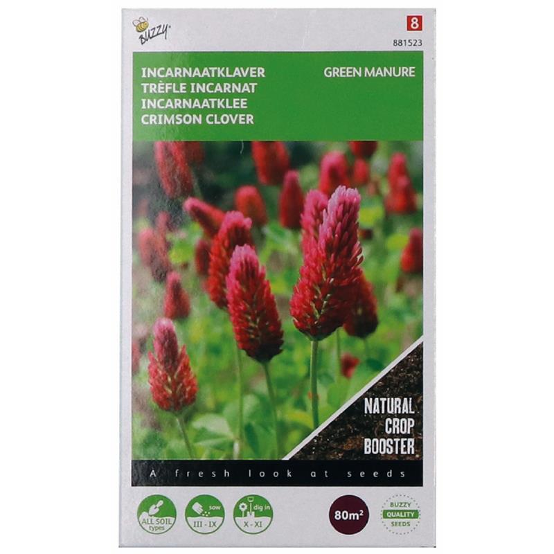Buzzy® Cover Crop Crimson Clover 200g