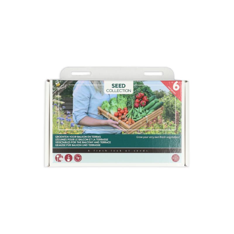 Buzzy® Collection 6 Vegetables for the balcony and terrace