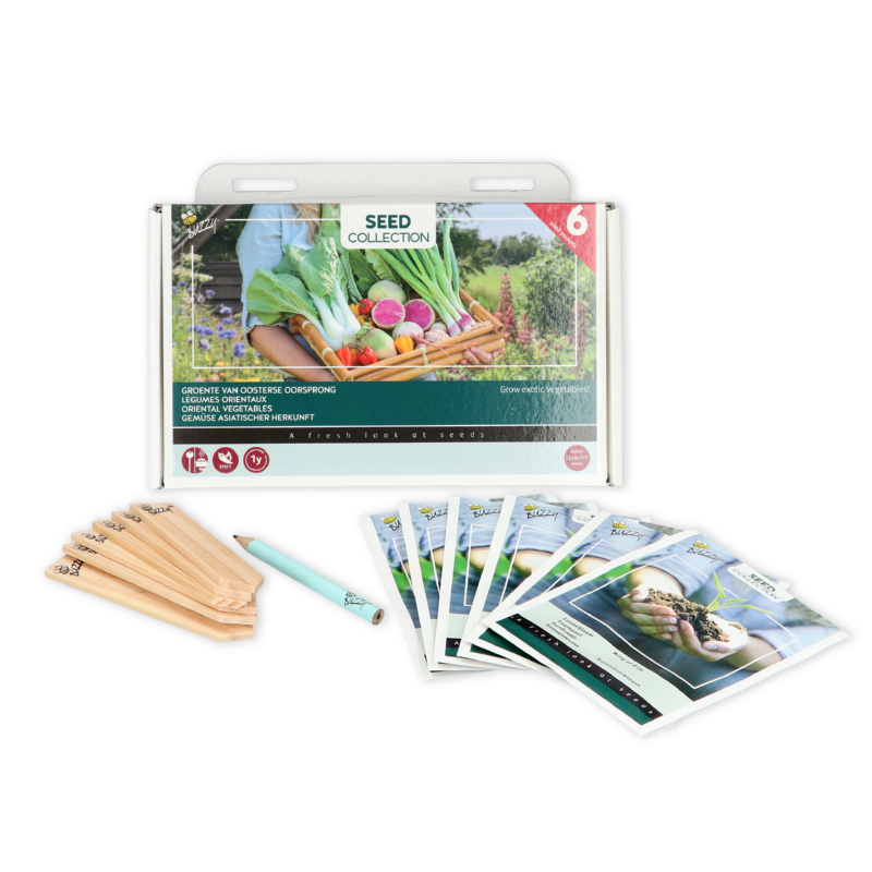 Buzzy® Collection 6 oriental vegetables