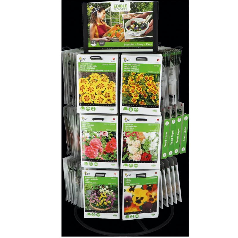 Buzzy® Carrousel 16 Edible Flowers