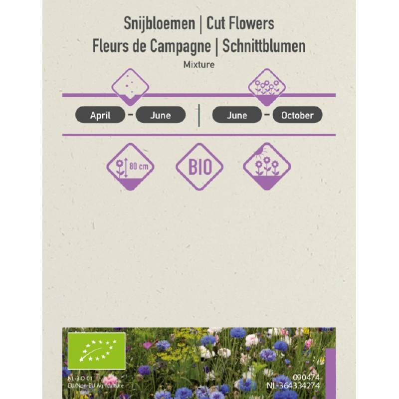 Premium Promo Seedpack Cut Flowers (BIO)