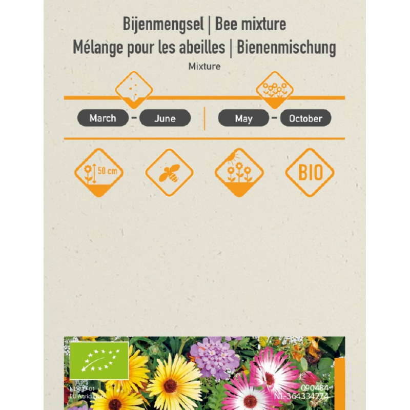 Premium Promo Seedpack Flowers for Bees 62x80 mm (BIO)
