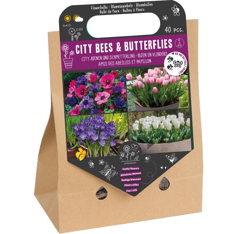 Nuttige bloementas City Bees&Butterflies voor pot&patio