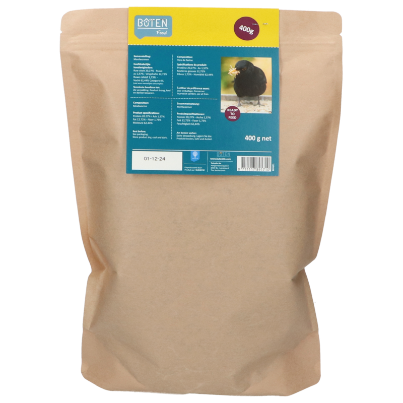 Bûten Food Mehlwürmer 400g