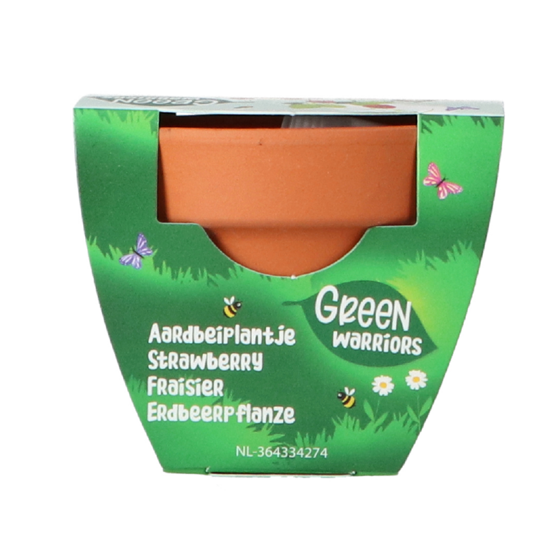 Green Warriors® Grow Gifts Aardbei 30st. in display (1)