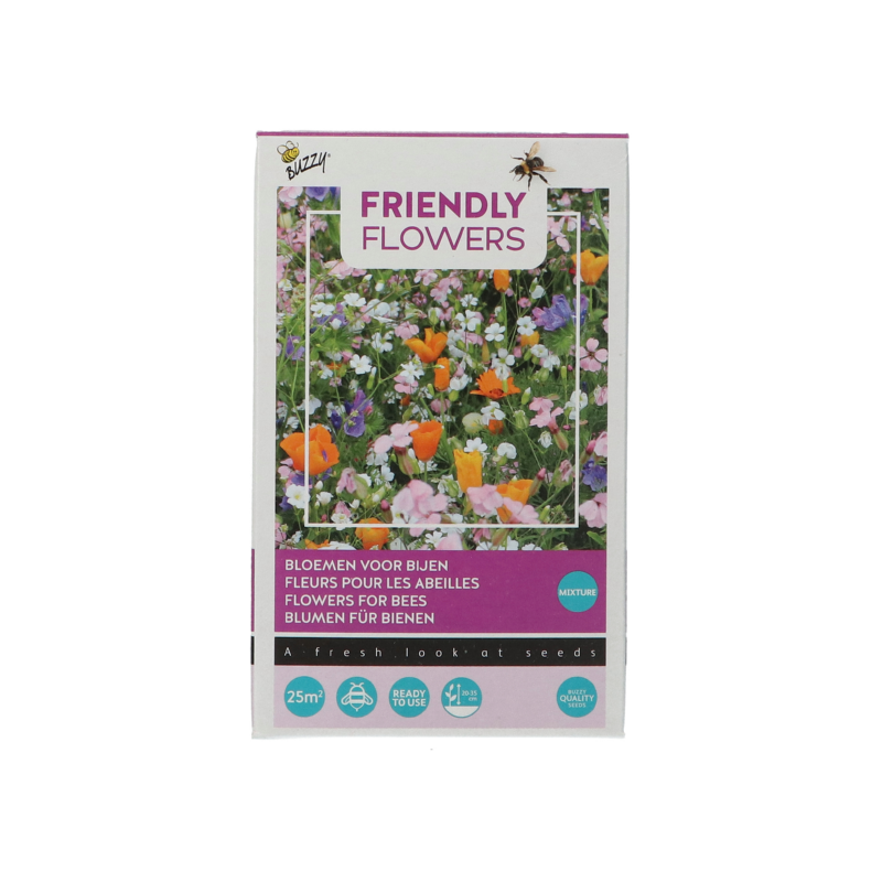 Buzzy® Friendly Flowers Ready to use Mix Bees 25m²