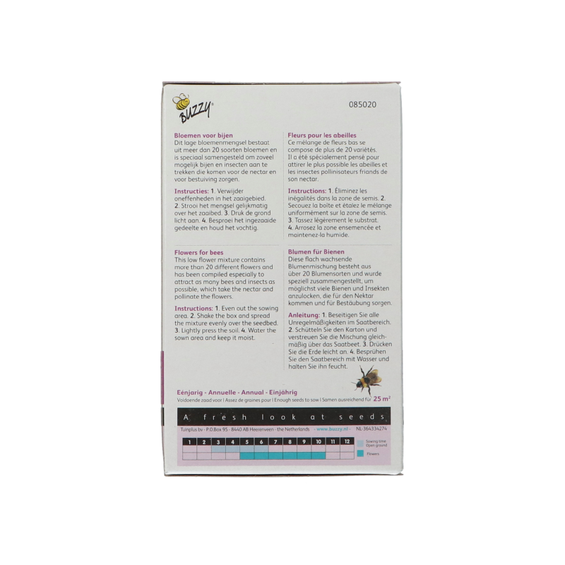 Buzzy® Friendly Flowers Ready to use Mix Bees 25m²