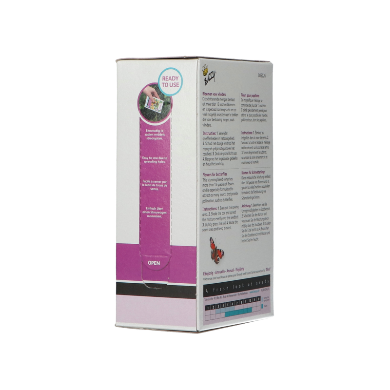 Buzzy®Friendly Flowers Ready to use ButterFly 25m²
