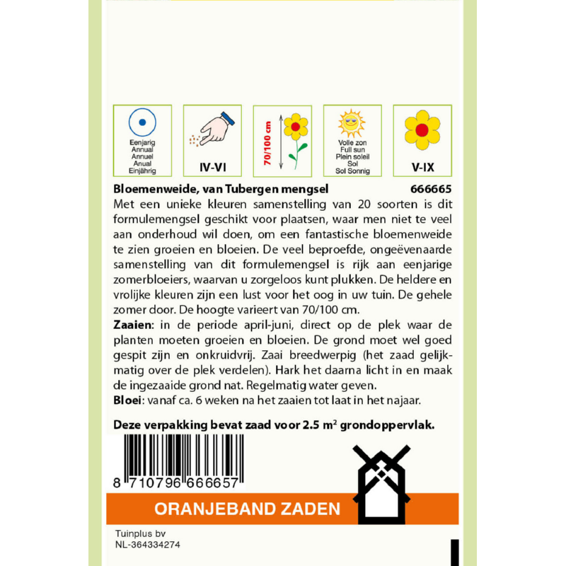 Oranjeband® Tubinger Mixture