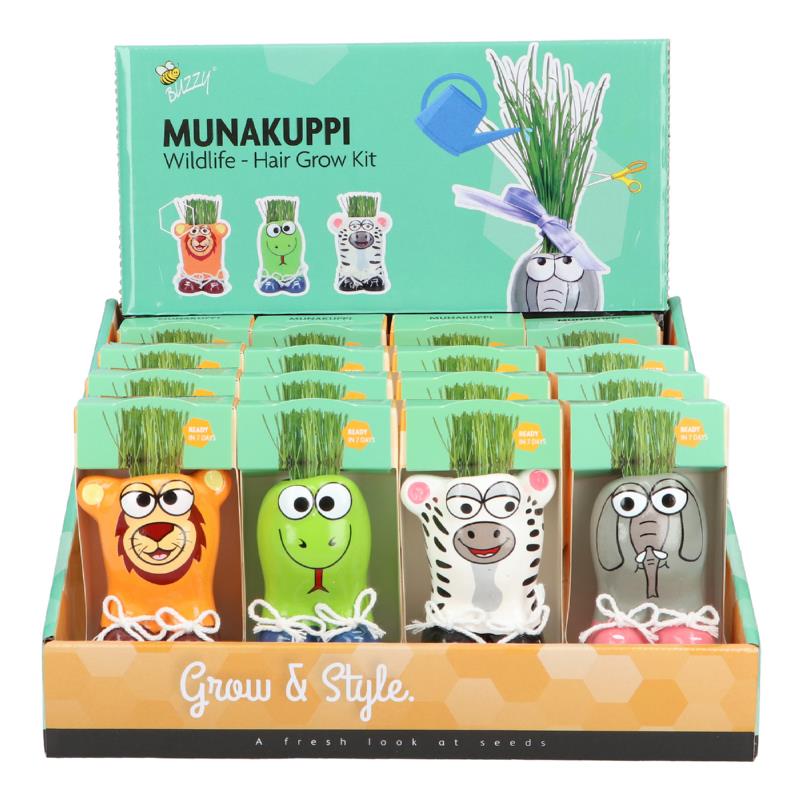 Display Buzzy® Wildlife Munakuppi 20 pcs