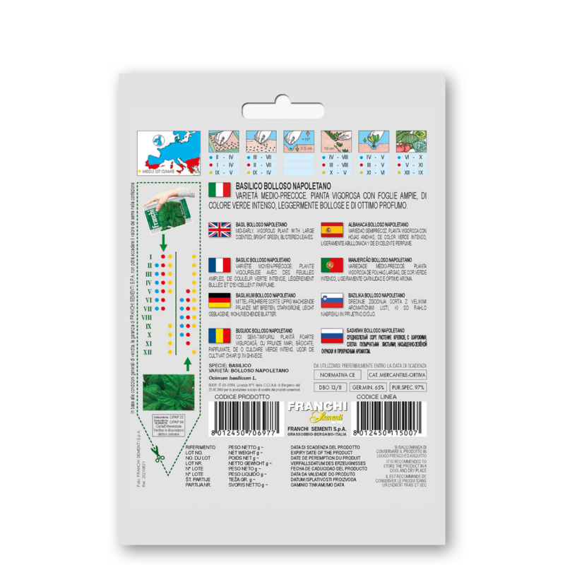 Fr Basilico Bolloso Napoletano 13/8