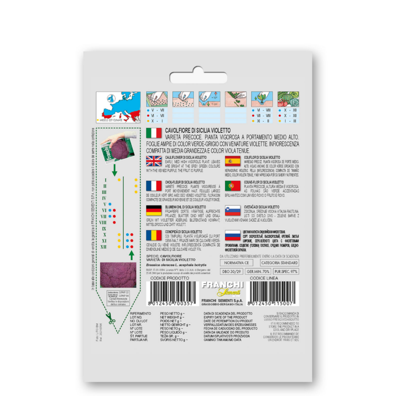 Fr Cavolfiore Sicilia Violetto 30/29
