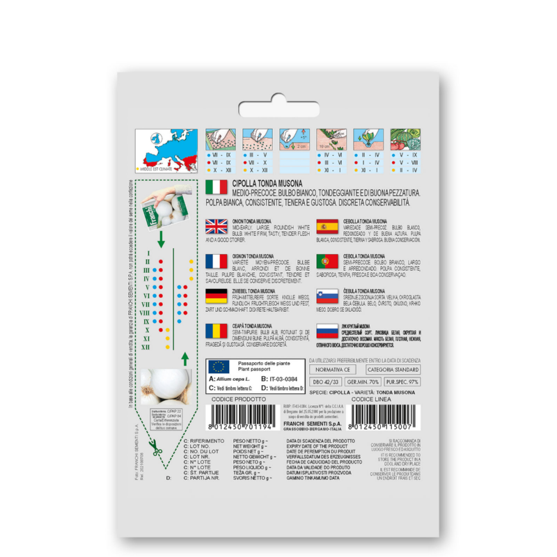 Fr Ui, Cipolla Tonda Musona 42/33