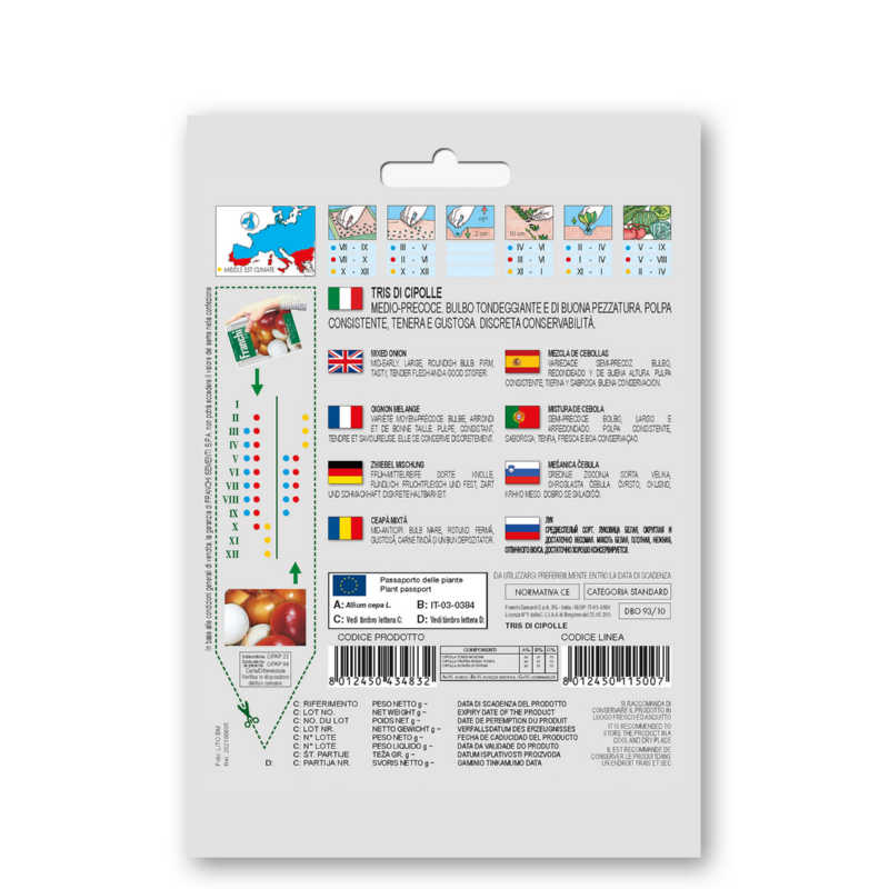 Fr Ui, Tris di Cipolle  93/10
