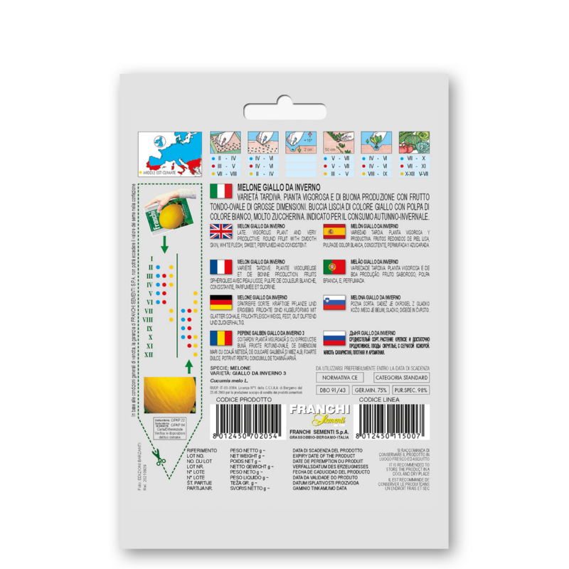 Fr Melone Giallo Da Inverno 91/43