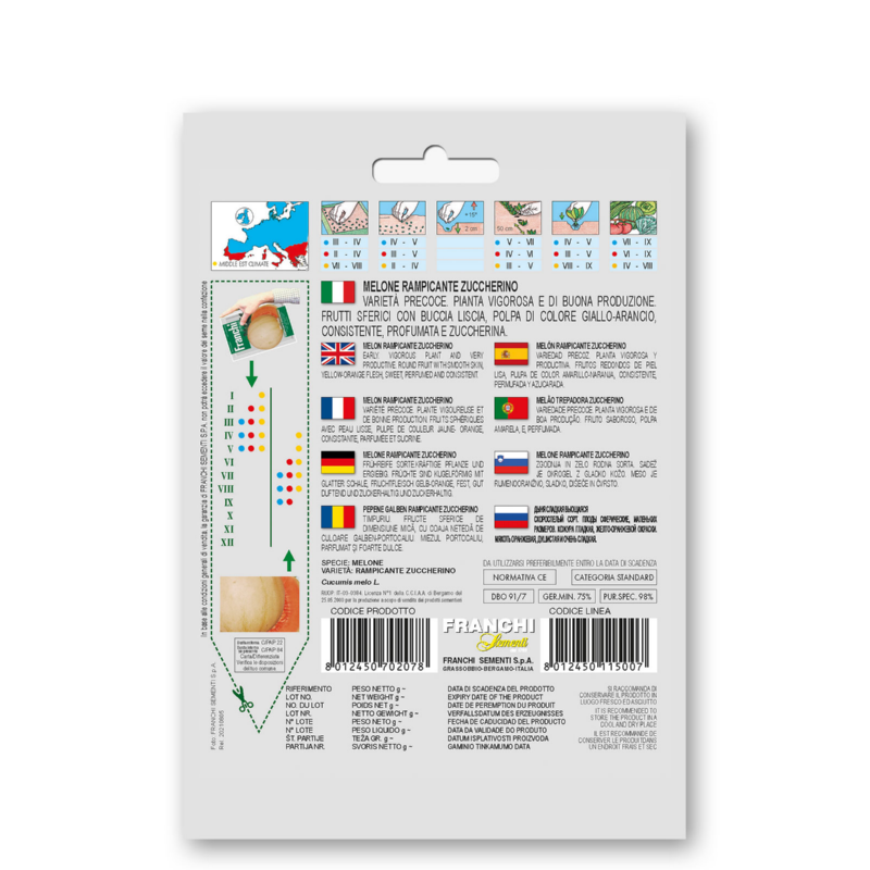 Fr Meloen, Melone Rampicante Zuccherino 91/7