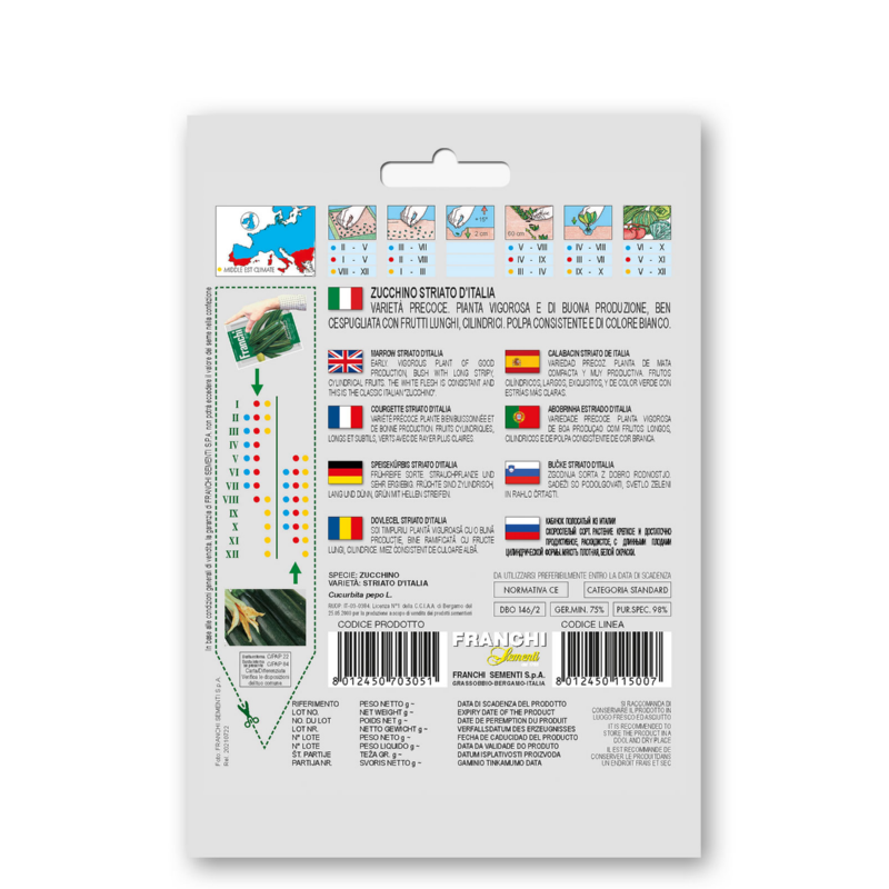 Fr Zucchino Striato D'Italia 146/2