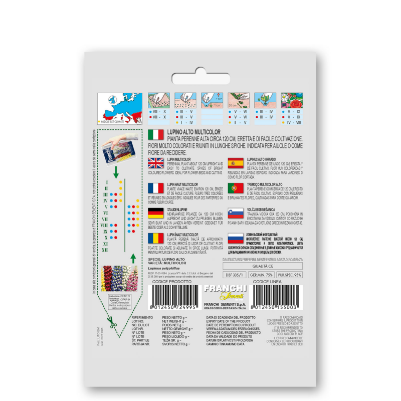 Fr Lupino Alto Multicolor - Lupine 335/1