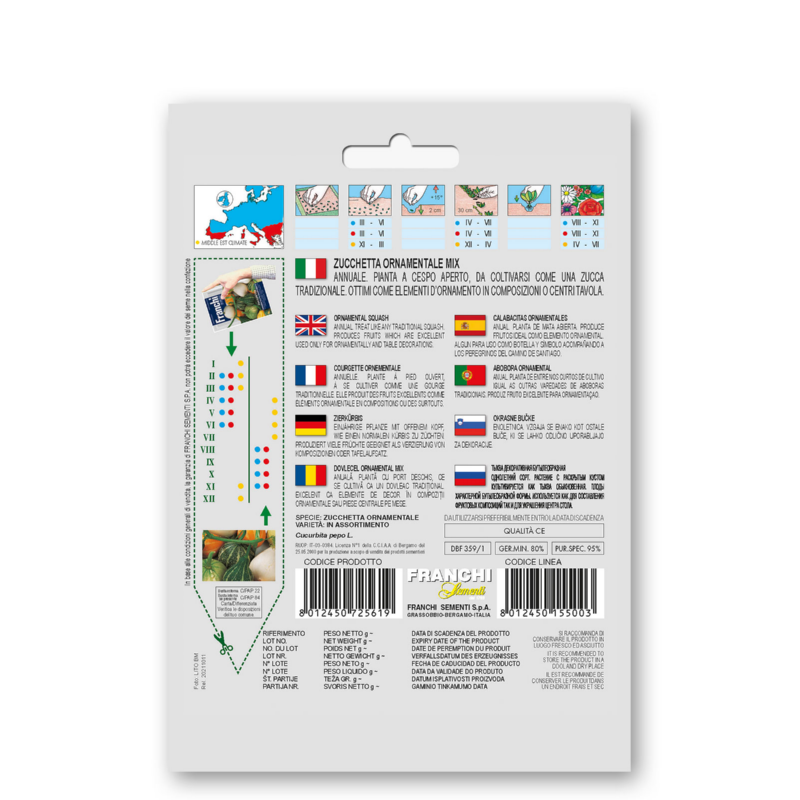 Fr Zucchetta Ornamentale 359/1