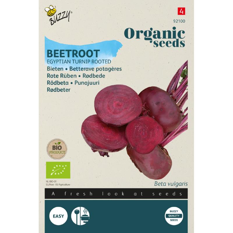 Buzzy® Organic Bieten Egyptische Platronde (BIO)