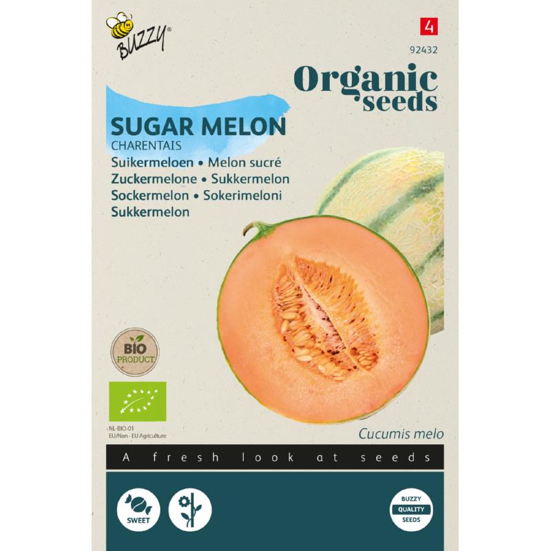Buzzy® Organic Suikermeloen Charentais  (BIO)