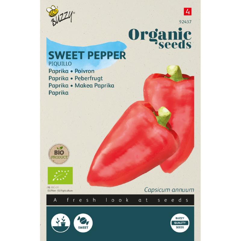 Buzzy® Organic Paprika Piquillo (BIO)