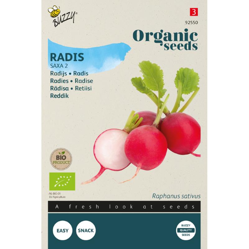 Buzzy® Organic Radijs Saxa 2 (BIO)