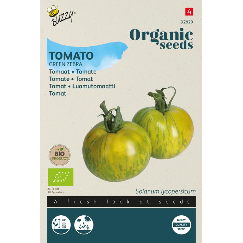 Buzzy® Organic Tomato Green Zebra  (BIO)