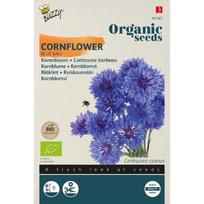 Buzzy® Organic Cornflower Blue Ball (BIO)