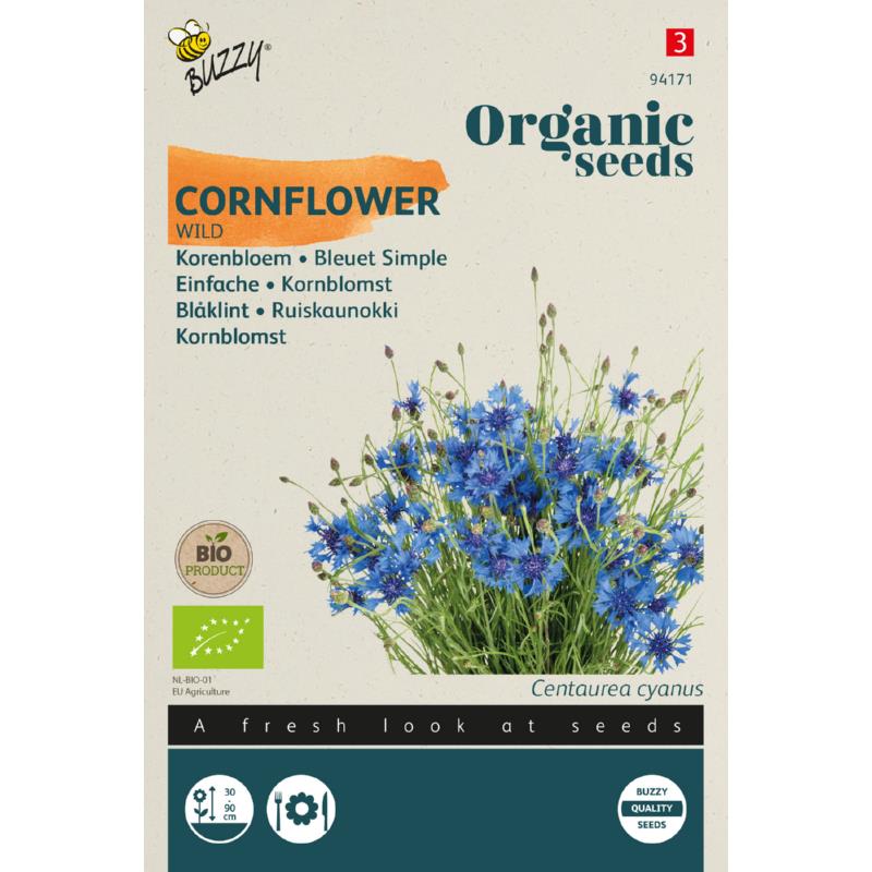 Buzzy® Organic Cornflower Wild (BIO)