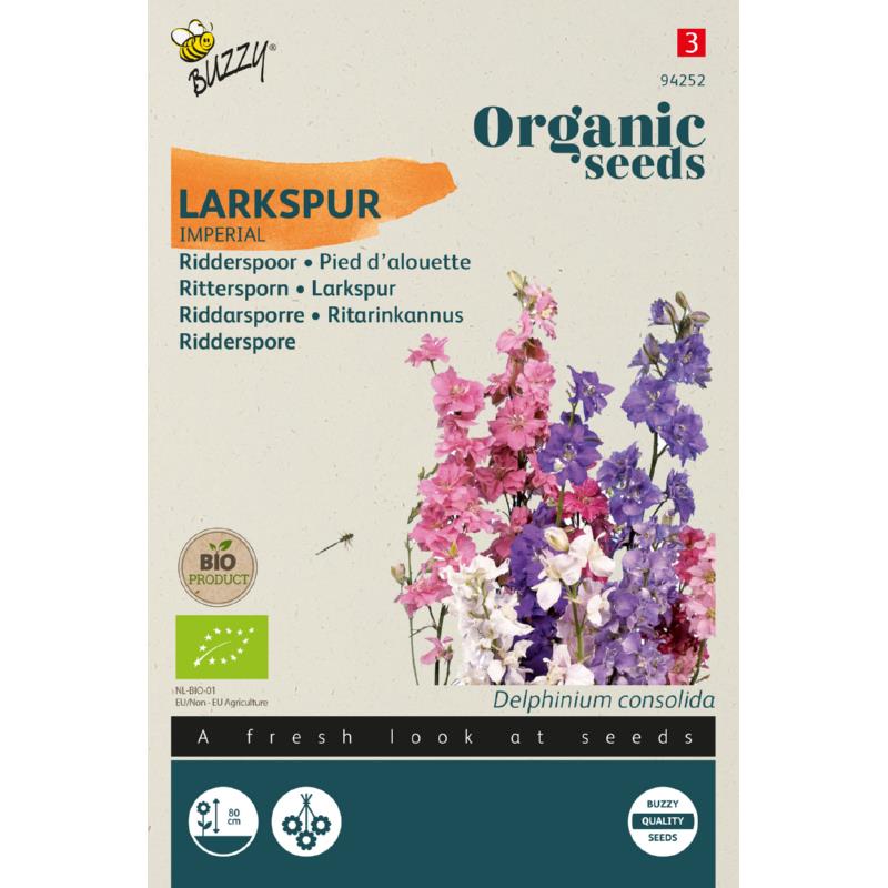 Buzzy® Organic Larkspur Imperial(BIO)