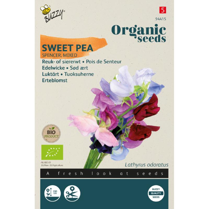 Buzzy® Organic Lathyrus, Reuk- of Siererwt Spencer (BIO)