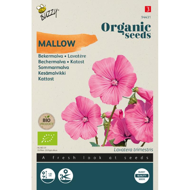 Buzzy® Organic Mallow rose/red(BIO)