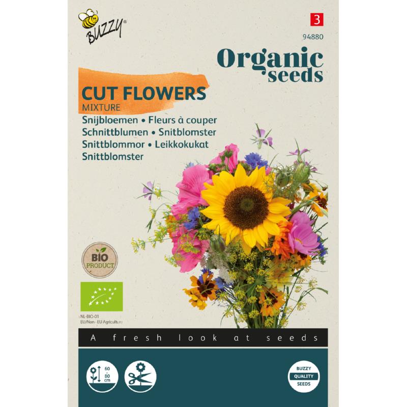 Buzzy® Organic Cut flowers Mixture (BIO)