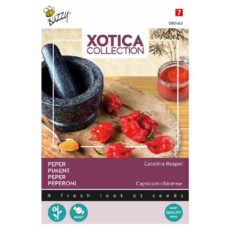 Buzzy® Xotica Peper Carolina Reaper