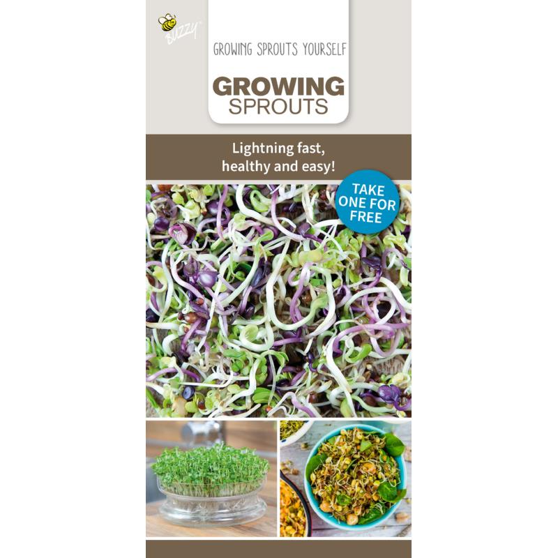 Brochure Buzzy Organic Sprouting  Engels