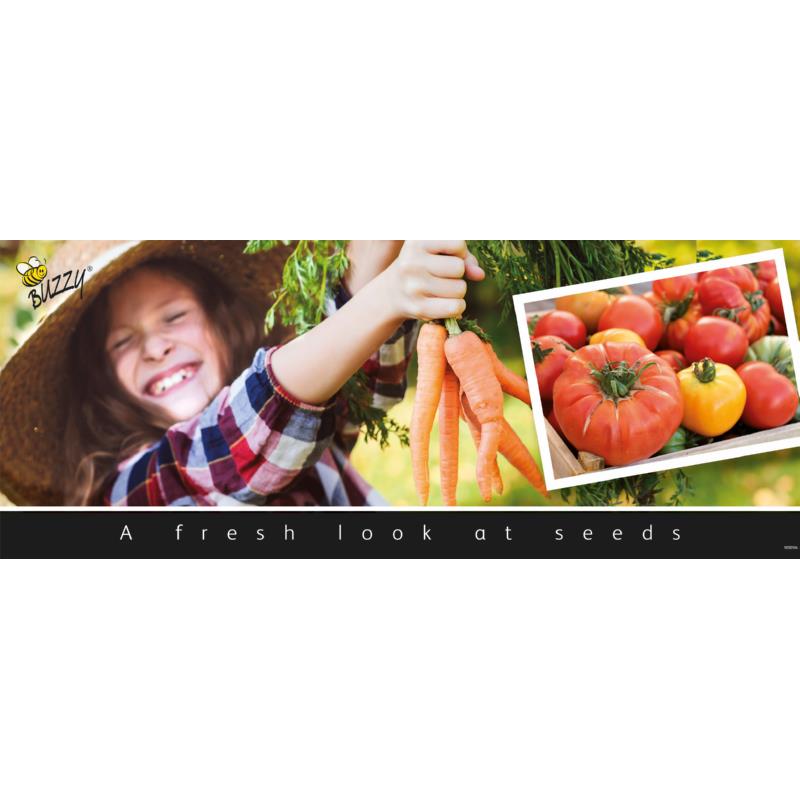 Kopkaart  Buzzy Veg 39.7x99.5