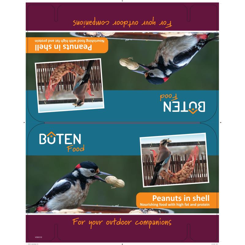 Kopkaart Buten Peanuts in Shell  38x28